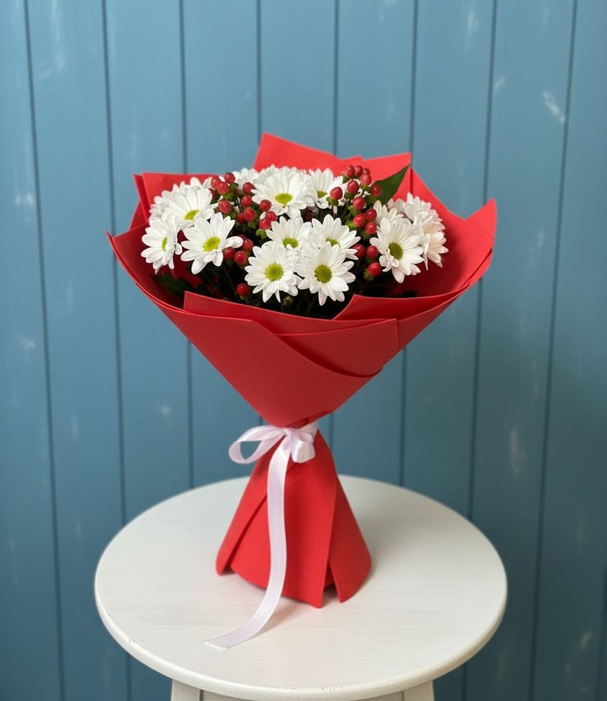 Букет цветов из: Хризантемы в Струнино