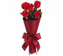 Букет 5 Красных роз Эдлесс Лав в Струнино