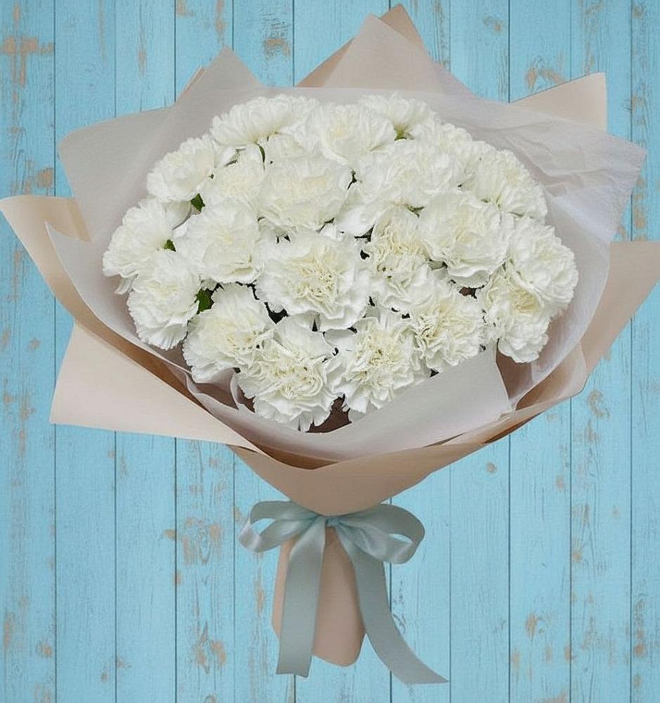 Букет цветов из: Гвоздики в Струнино