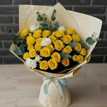 Букет цветов из:  Розы #REPLACE_PRED# Струнино