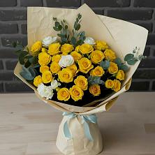Букет цветов из:  Розы в Струнино