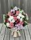 Букет цветов из: Альстромерии, Гвоздики, Розы и Хризантемы в Струнино