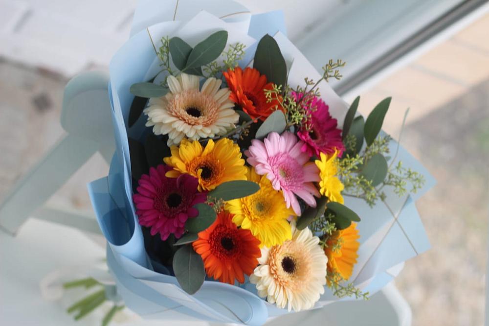 Букет цветов из: Герберы в Струнино