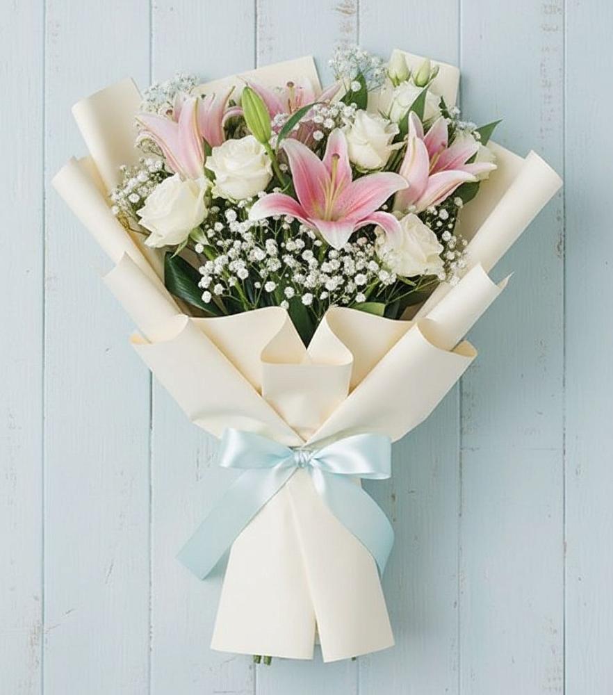 Букет цветов из: Лилии в Струнино