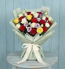 Букет цветов из:  Розы в Струнино