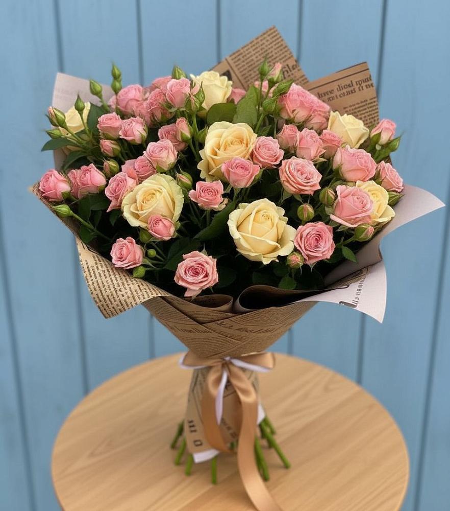 Букет цветов из: Розы в Струнино