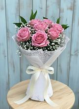 Букет цветов из:  Розы в Струнино