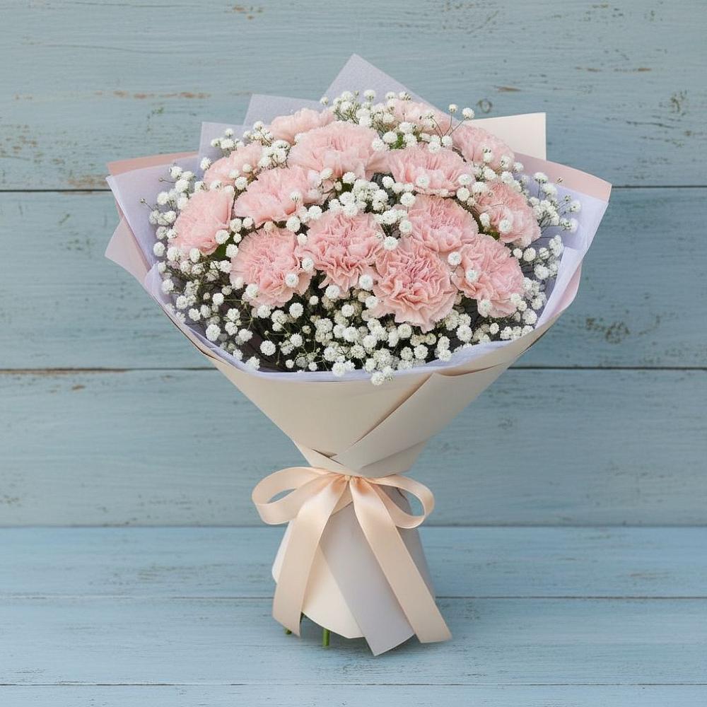 Букет цветов из: Гвоздики в Струнино