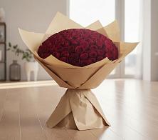 Букет 101 Красная роза в Струнино