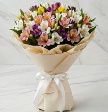 Букет цветов из:  Альстромерии #REPLACE_PRED# Струнино