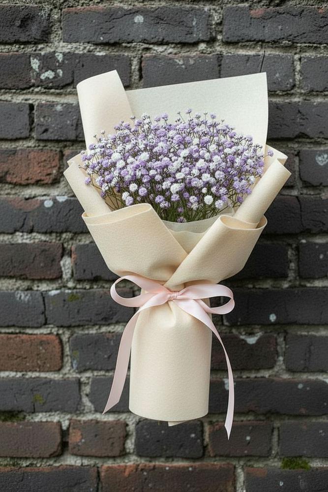 Букет цветов из: Гипсофила в Струнино