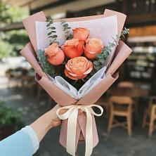 Букет цветов из:  Розы в Струнино