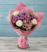 Букет цветов из:  Герберы в Струнино