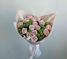 Букет цветов из:  Розы и Хризантемы в Струнино