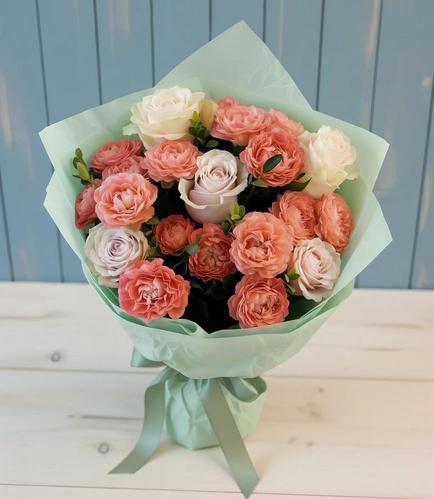 Букет цветов из: Розы в Струнино