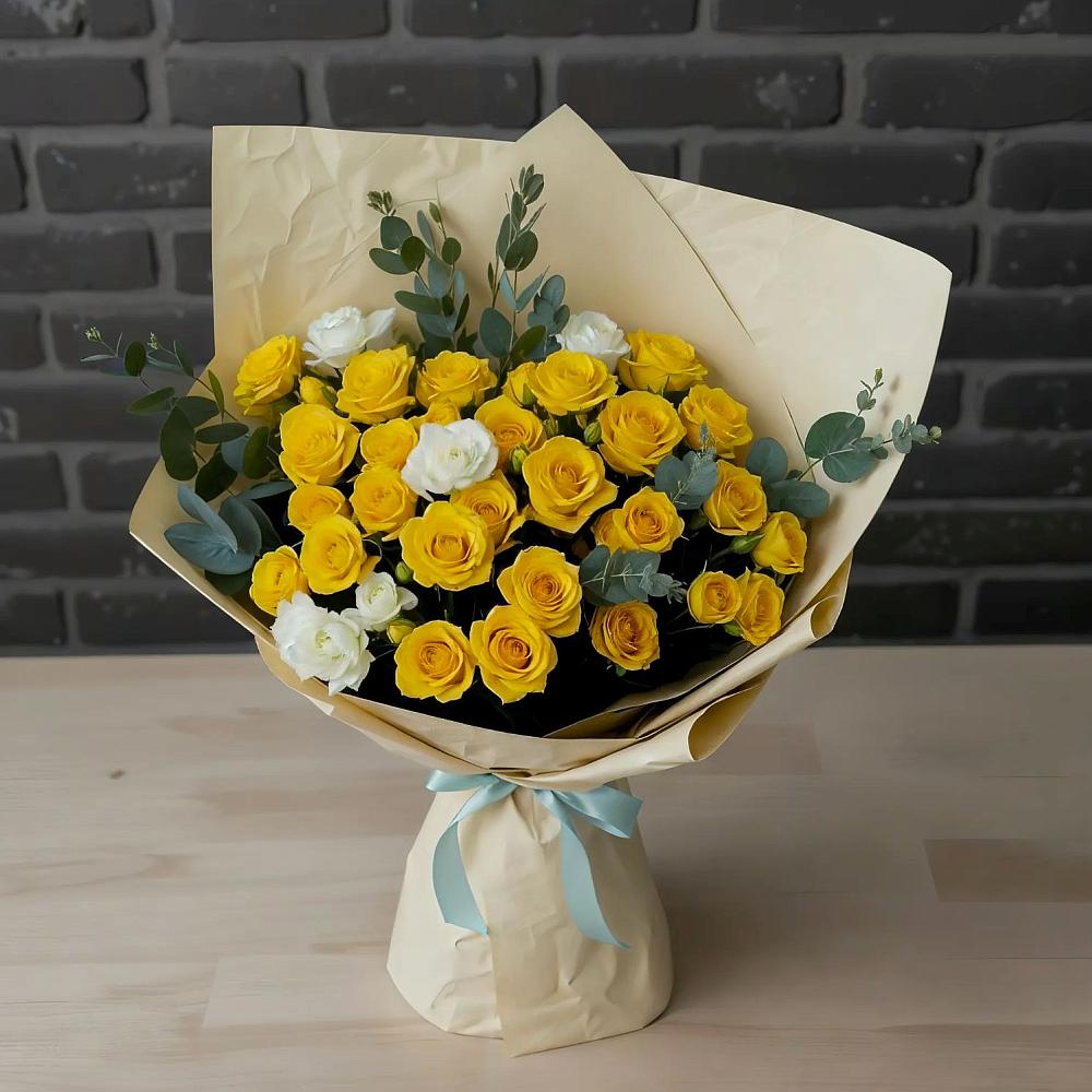 Букет цветов из: Розы в Струнино