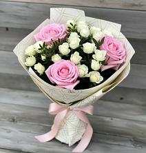 Букет цветов из:  Розы в Струнино