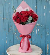 Букет цветов из:  Розы в Струнино