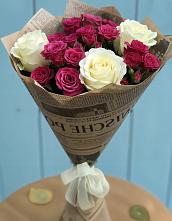 Букет цветов из:  Розы в Струнино