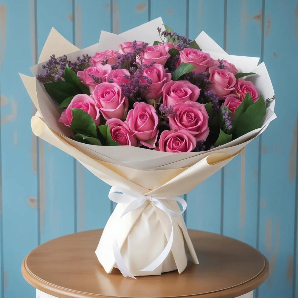 Букет цветов из: Розы в Струнино