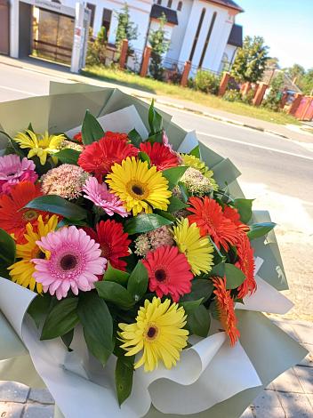 Букет цветов из: Герберы в Струнино