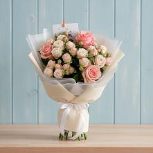Букет цветов из:  Розы #REPLACE_PRED# Струнино