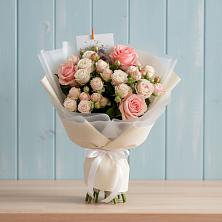 Букет цветов из:  Розы в Струнино