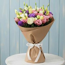 Букет цветов из:  Лизиантусы в Струнино